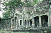 Ruin in Angkor, Cambodia